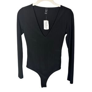 NWT Windsor V Neck Long Sleeve Bodysuit Women's Small